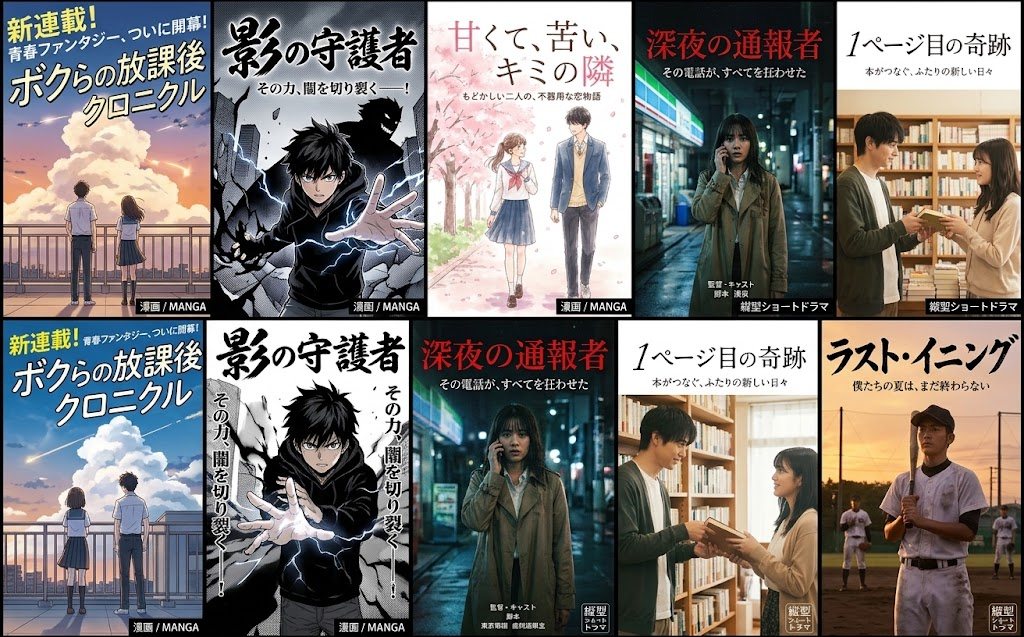 SeeBearのマンガ・ショートドラマ作品